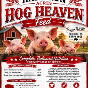 Hog Heaven 16% Feed