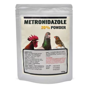 Metronidazole 20% Powder for Birds (Flagyl) 100g